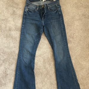 Frame Denim Le High Flare bottoms sz 26